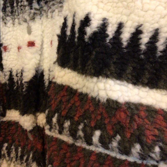 1 left !  SALE Alpine  Snow Over sized plush teddy shacket - Picture 11 of 11